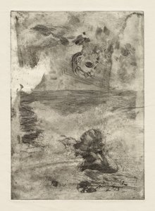 Dwie głowy (studium według „Undertow”) autorstwa Winslow Homer