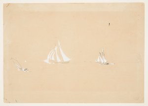Dwa szkunery autorstwa Winslow Homer