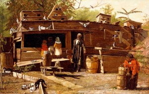Wujek Ned w domu, 1875 autorstwa Winslow Homer