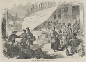 Zobacz w South Market Street w Bostonie autorstwa Winslow Homer
