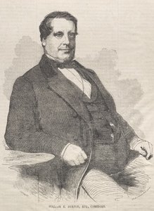 William E. Burton, adwokat, komik autorstwa Winslow Homer