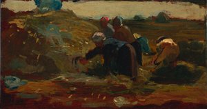 Kobiety pracujące na polu autorstwa Winslow Homer