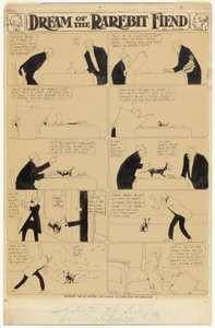 Sen rzadkiego demona autorstwa Winsor McCay