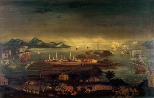 Bitwa pod Bunker Hill, 17 czerwca 1775 (olej)