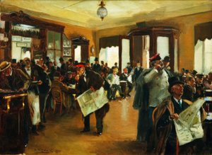 Im Cafe Dominique