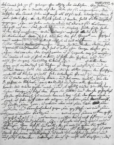 List W.A. Mozarta. 24 października 1777 autorstwa Wolfgang Amadeus Mozart