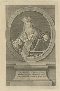 Portret poety Teofana Prokopowicza 1681-1736, ok. 1760. autorstwa Wolfgang Christoph Mayr