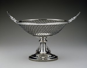 Stoisko z owocami, ok. 1860-1875 (srebrny)