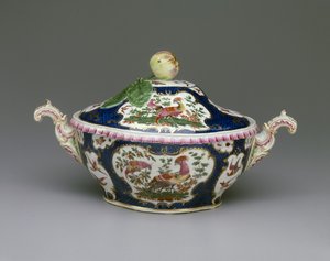 Waza, ok.1780 autorstwa Worcester Porcelain Manufactory