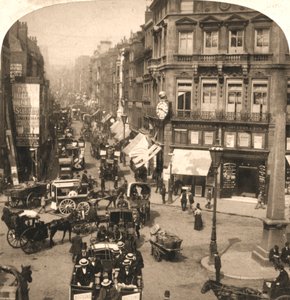 Fleet Street, Londyn, 1896.