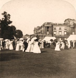 Garden Party, Pałac Buckingham, Londyn, Anglia, 1900.