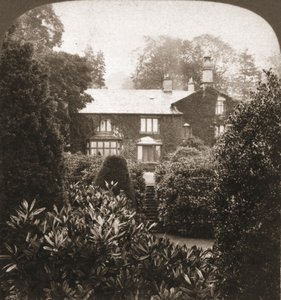 Rydal Mount, dom Williama Wordswortha, Lake District, Anglia, 1903.
