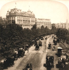Hotele Cecil i Savoy, Londyn, 1896.