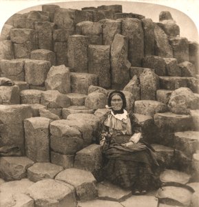 The Wishing Chair, Giants Causeway, Irlandia, 1897.