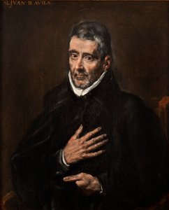 Hiszpański: San Juan de Ávila Portret Juana de Ávila autorstwa Workshop of El Greco