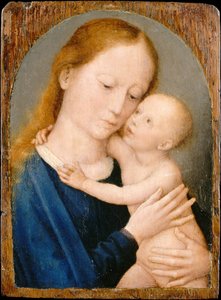 Dziewica z Dzieciątkiem, 1490-1523. autorstwa Workshop of Gerard David