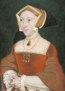 Portret Jane Seymour (1509-1537) autorstwa Workshop of Hans Holbein the Younger