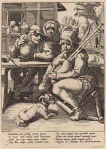 Dudy muszą być wypełnione autorstwa Workshop of Hendrick Goltzius, after Karel van Mander I