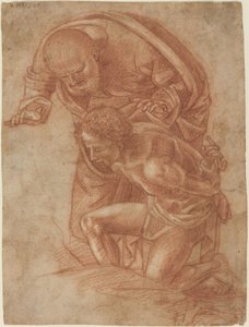 Ofiara Izaaka autorstwa Workshop of Luca Signorelli