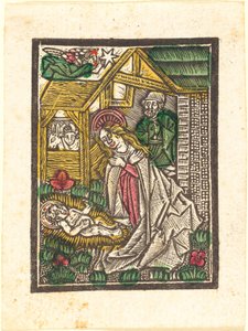 Narodzenia, c. 1480. autorstwa Workshop of the Master of the