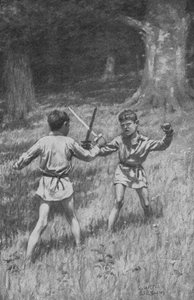 Robin Hood i Guy of Guisborne (lito)
