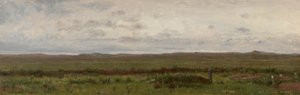 Groby podróżnych, Fort Kearny, Nebraska autorstwa Worthington Whittredge