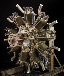 Lawrance J-1, silnik promieniowy 9, ca. 1922. autorstwa Wright Aeronautical