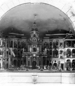 Teatr mechaniczny, zamek Hellbrunn, Salzburg, Austria, ok. 1900