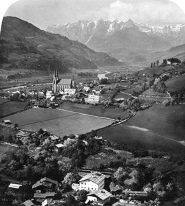 St Johann w regionie Pongau, Salzburg, Austria, ok. 1900.