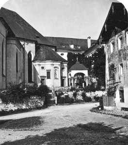 St Wolfgang, Salzkammergut, Austria, ok. 1900. autorstwa Wurthle and Sons