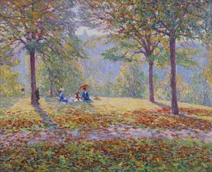 Piknik (olej na płótnie)