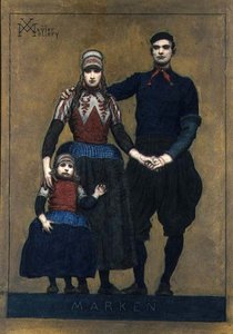 Marken (akwarela na papierze)