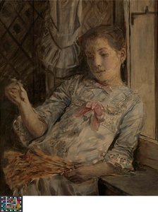 Portret Lucy Baldouf, pasierbicy artysty