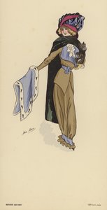 Moda zimowa 1910-1911 autorstwa Xavier Sager