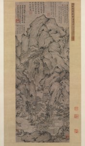 Strumienie i góry, 1372. autorstwa Xu Ben