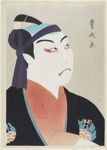 Aktor Matsumoto K?shir? VII jako Sukeroku, 1920 (kolorowy drzeworyt)