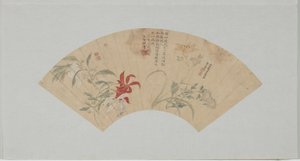 Kwiaty autorstwa Yang Jin
