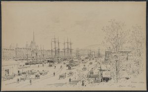 Port w Rouen autorstwa Yang Ki hun (Seuk Eun) (Korean
