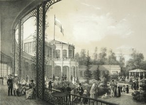 Dworzec kolejowy w Pawłowsku, 1840-1850 autorstwa Yegor Yegorovich Meier