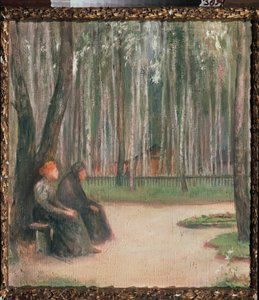 W stronę wieczoru - obraz Jeleny Nikołajewnej Wiliam (1860-1919), olej na płótnie autorstwa Yelena Nikolayevna Villiam