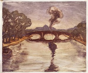 Łódź na Sekwanie, 1914