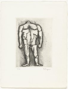 Silny mężczyzna autorstwa Yo Sugano (signed by artist)