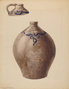 Dzbanek, prawdopodobnie 1937. autorstwa Yolande Delasser