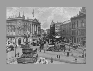 Piccadilly Circus, Londyn, ok. 1900