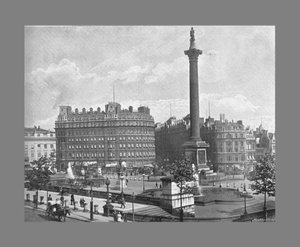 Trafalgar Square, Londyn, ok. 1900