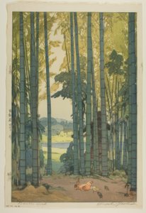 Drewno Bambusowe autorstwa Yoshida Hiroshi