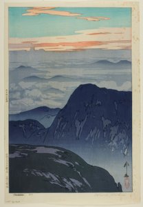 Karasuhatake autorstwa Yoshida Hiroshi