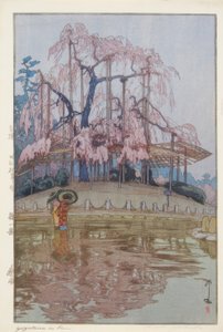 Wiosenny deszcz autorstwa Yoshida Hiroshi