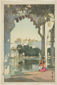 Uda Ipur Kasute (Udaipur no Shiro) autorstwa Yoshida Hiroshi