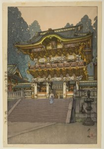Brama Yomei autorstwa Yoshida Hiroshi